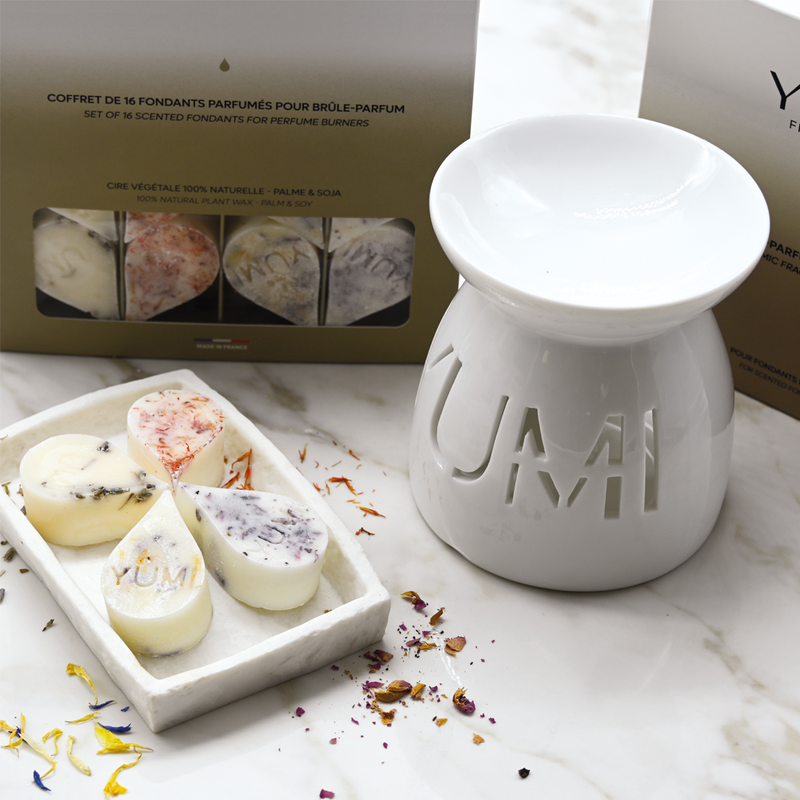 Coffret de 16 fondants parfumés