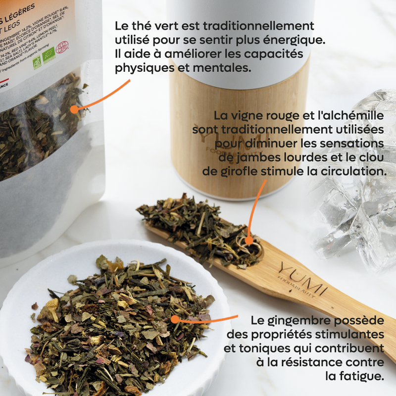 Thé glacé BIO Jambes légères - 60G
