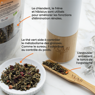 Thé glacé BIO brûle-graisse - 60G
