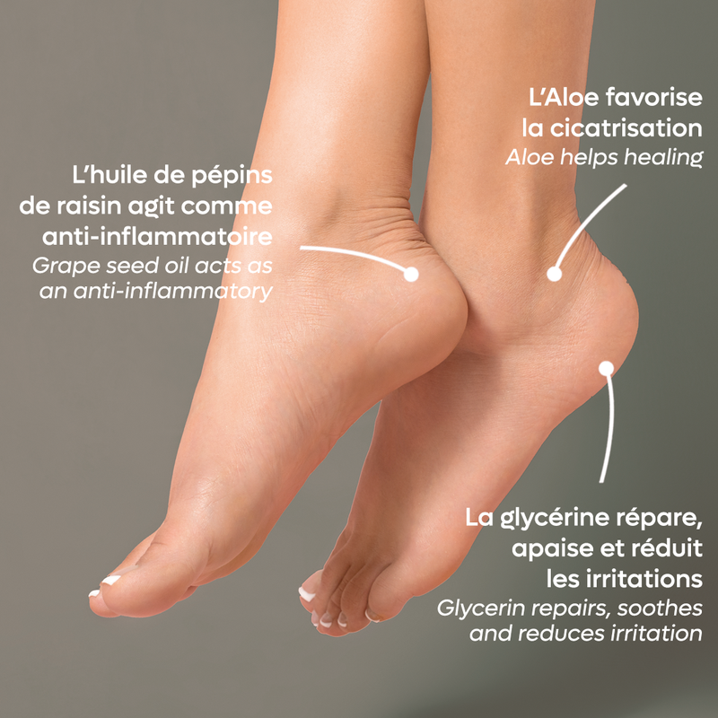 Crème pieds anti crevasses - 150 ml