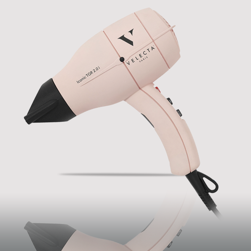 Powder pink iconic hair dryer