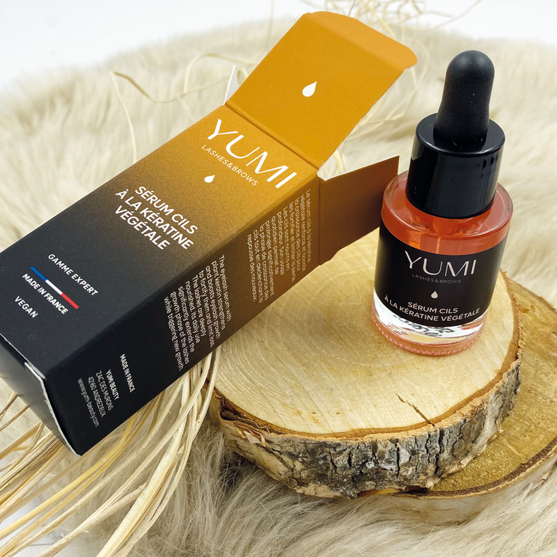 Sérum para pestañas con queratina vegetal