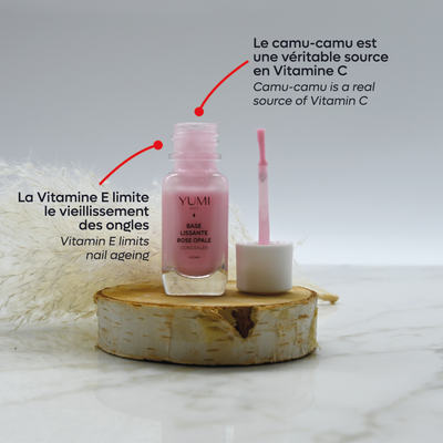 Base lissante rose opale
