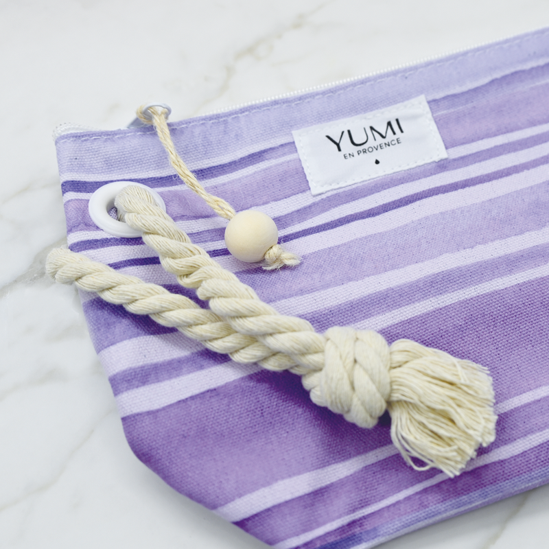 Pochette en toile Sacrée Lavande