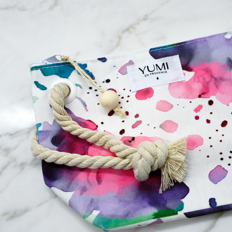Pochette en toile Cœur de Figue