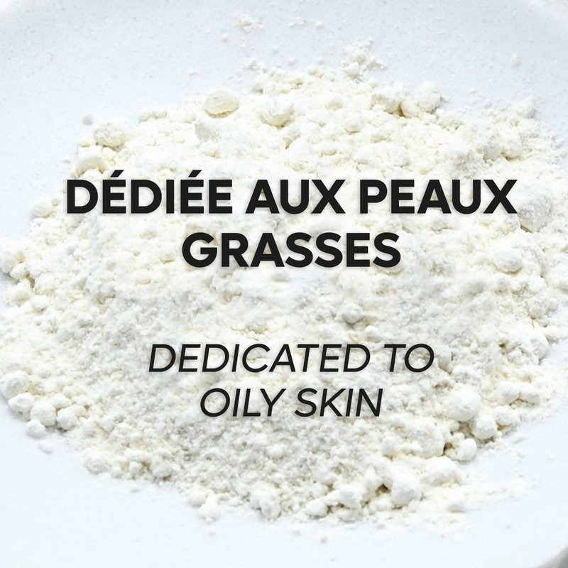 Poudre nettoyante visage - Exfoliante matifiante
