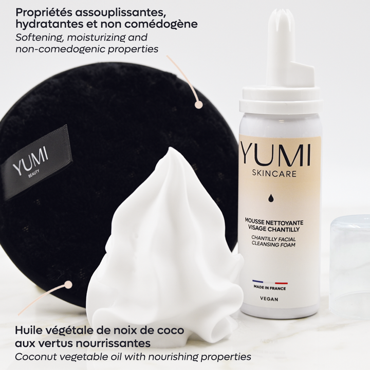 YUMI Beauty - Whipped Cream Facial Cleansing Mousse - 50 ml – YUMI