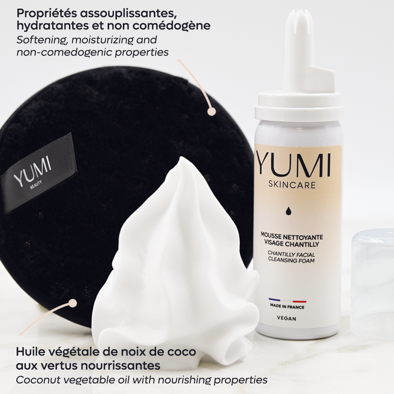 Mousse nettoyante visage chantilly - 50 ml