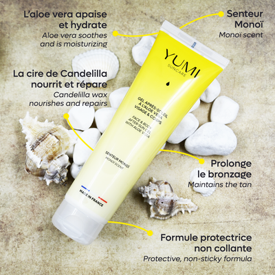 Gel après-soleil à l'Aloe Vera Visage & Corps - 150 ml