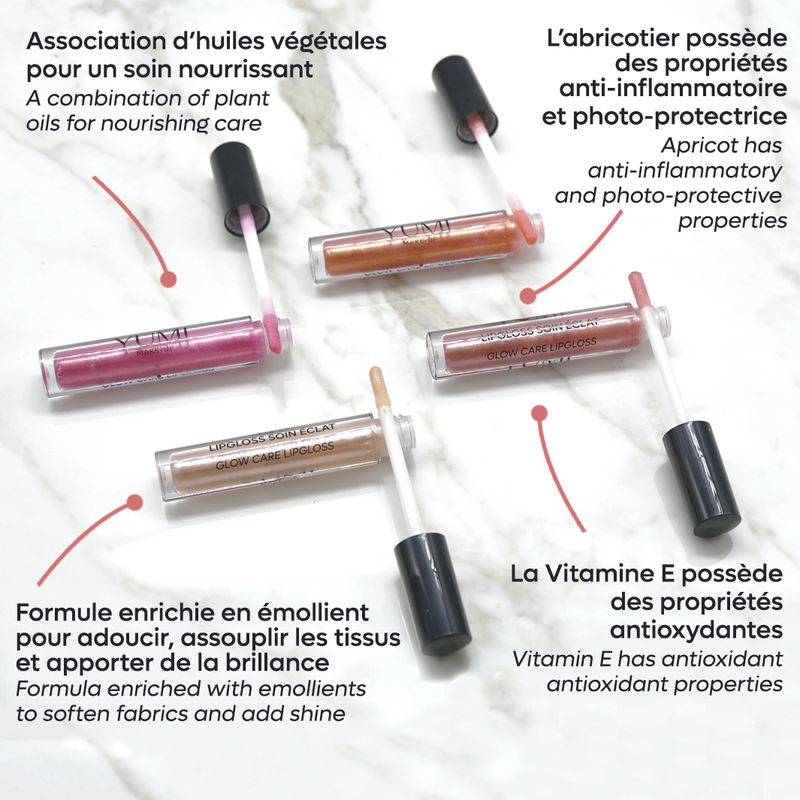 Lipgloss soin éclat
