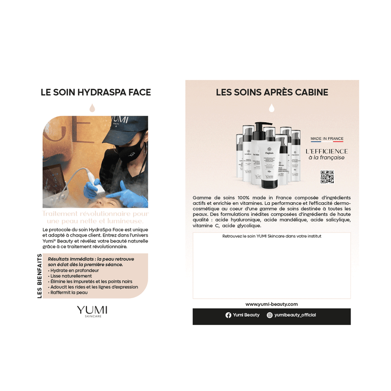 Flyers YUMI Skincare