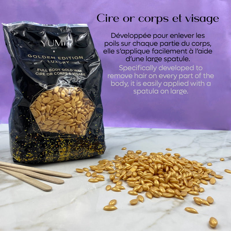 Cire OR corps & visage