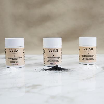 Poudre nettoyante visage - Exfoliante matifiante