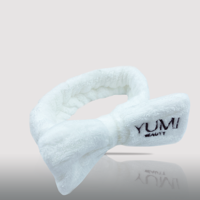 Hairband with bow - WHITE
