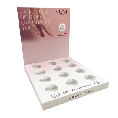 Yumi Feet Aftercare Cream Display