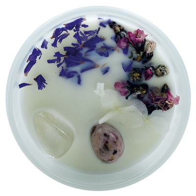 Bougie "Clairvoyance" - Senteur fleur de coton - 200 g