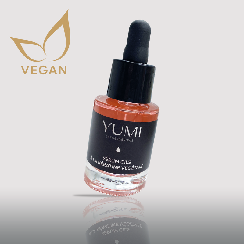 Sérum para pestañas con queratina vegetal