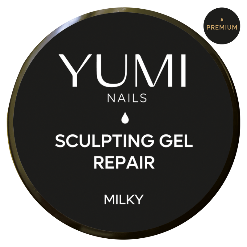 Sculpting gel repair milky