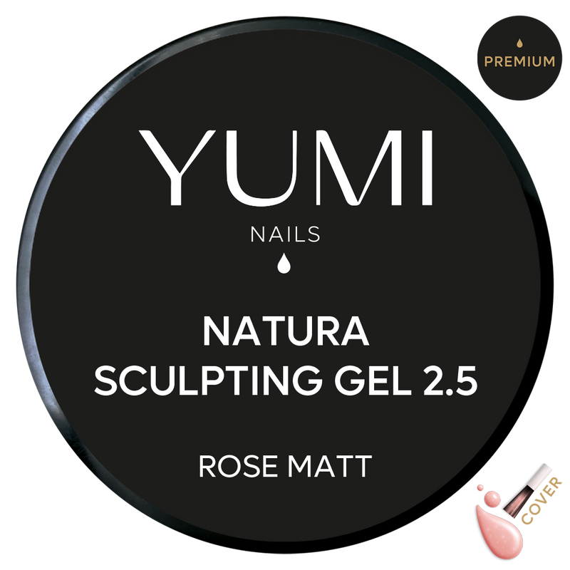 Natura sculpting gel 2.5 rose matt