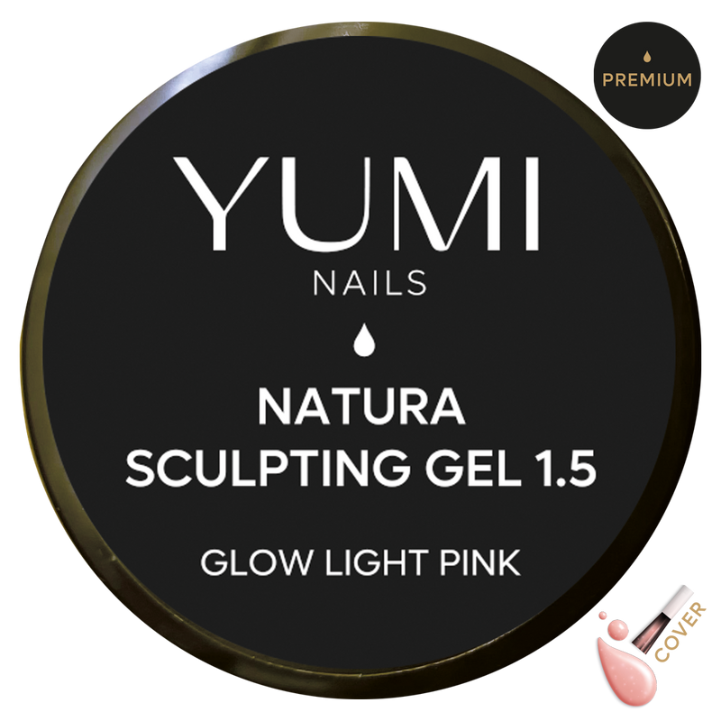 Natura sculpting gel 1.5 glow light pink