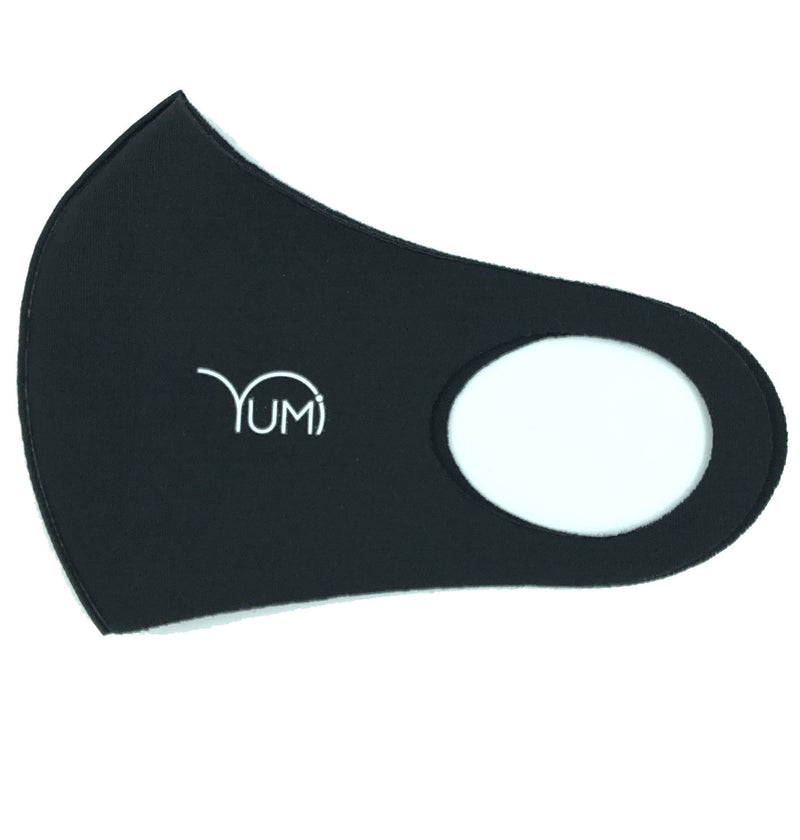 MASQUE NOIR TISSU LAVABLE (polyester-spandex)